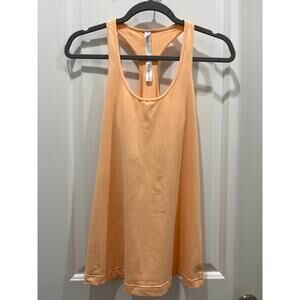Lululemon Racerback Athletic Tank in Pale Orange Sz 12